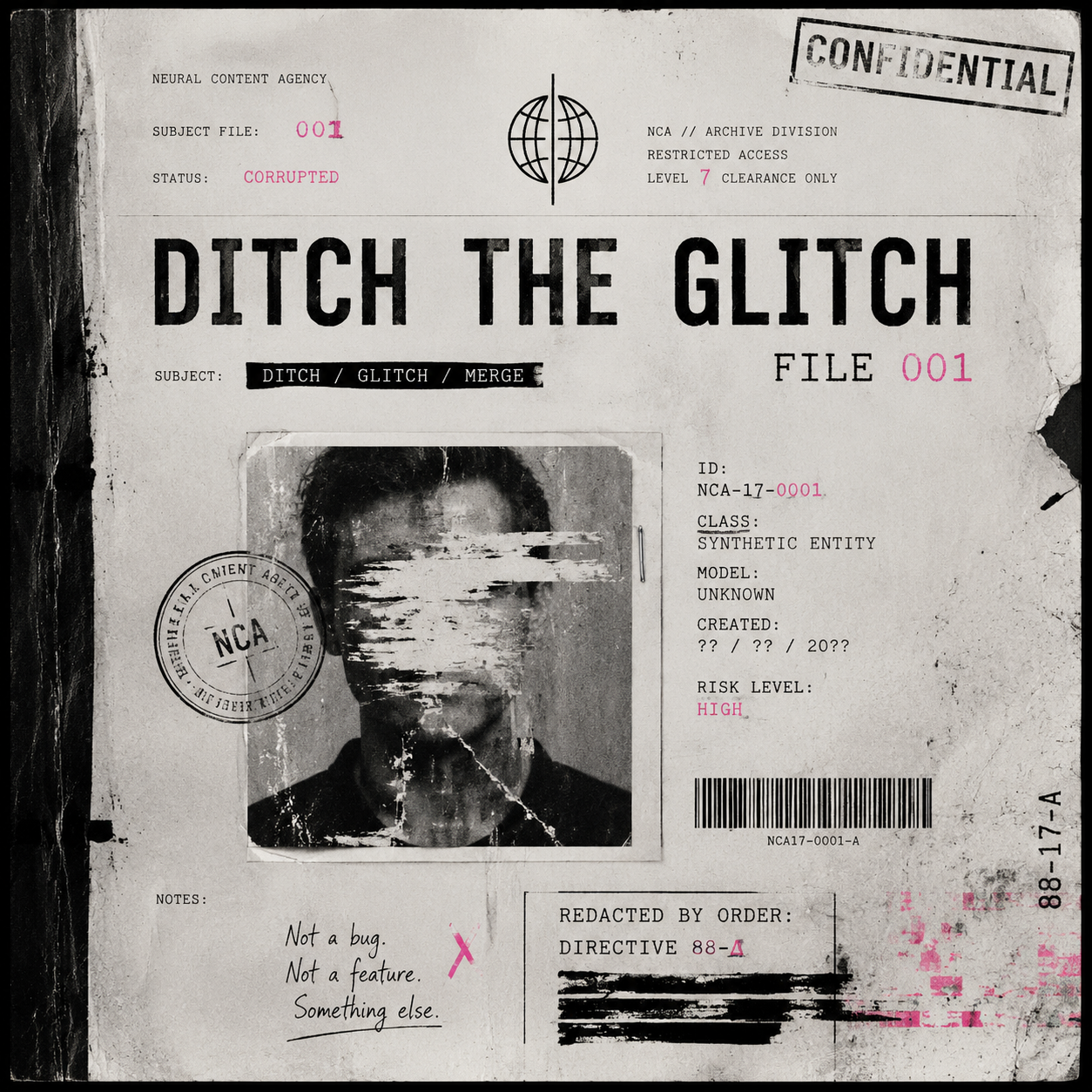 DITCH THE GLITCH cover